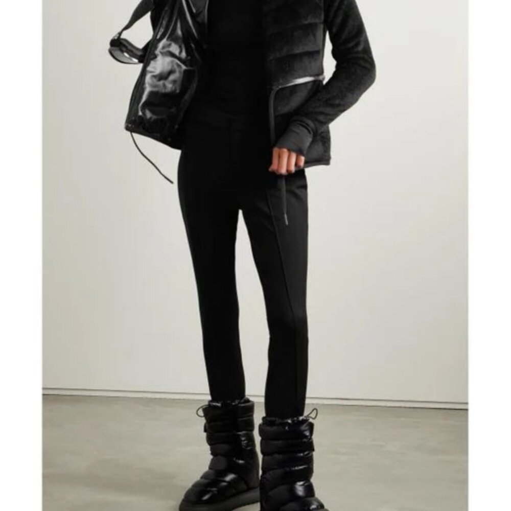 NWT Moncler Women’s Black Pants with Stirrups